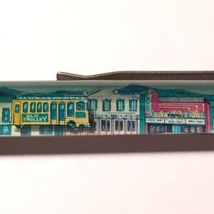 San Luis Obispo California Floaty Pen Souvenir Promo Yellow Trolley Moves Town